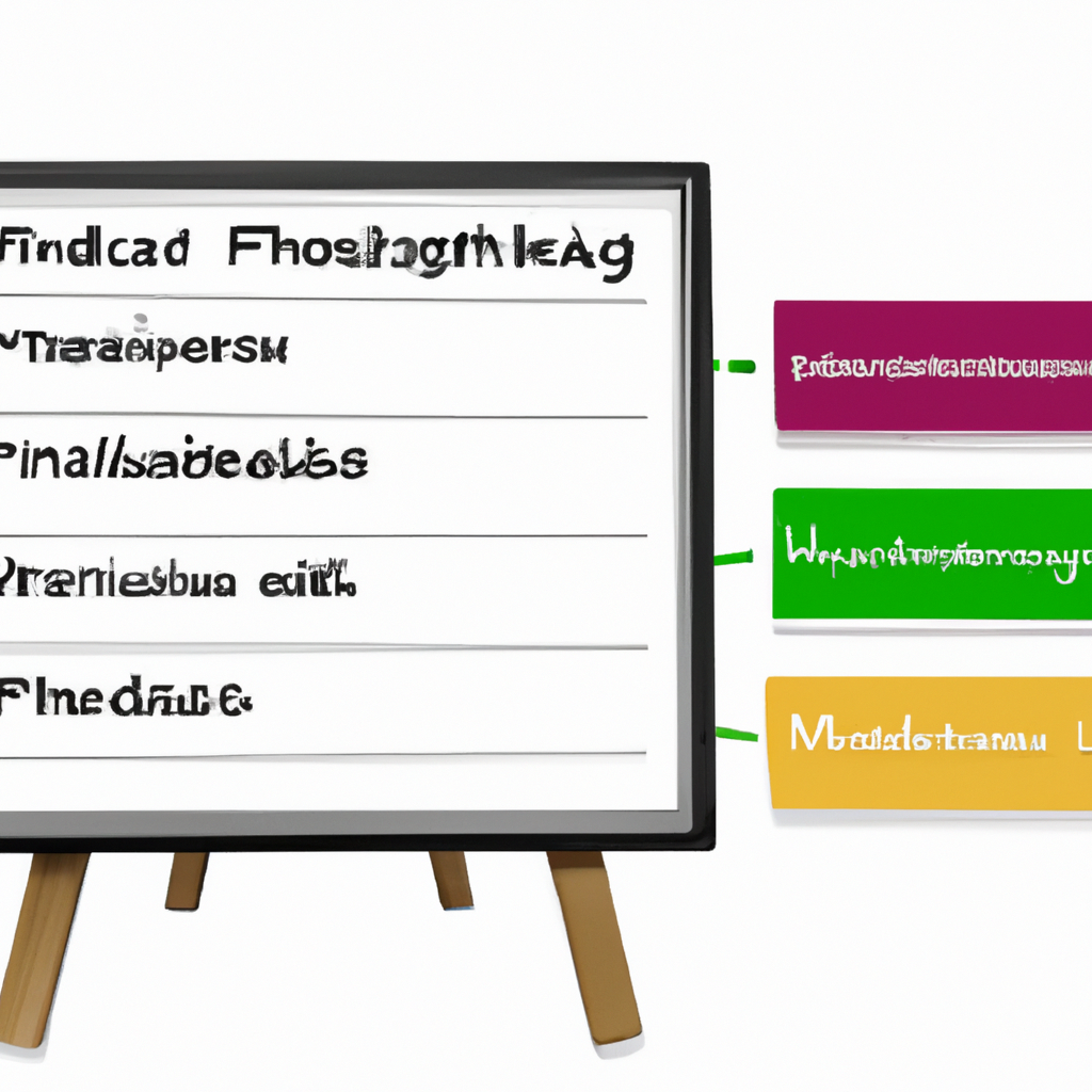 A whiteboard filled with checklists, evidence tags, and verification flow arrows representing AltVero's team principles.